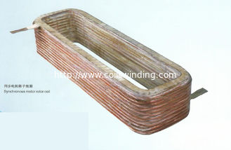Synchronous motor coil winding machine