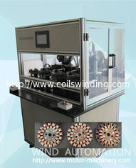 Four Station Ventilator Coil Winding Ceiling Fan Winder With Servo System WIND-CFW-4