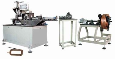 Conductor forming and winding magnetic field coil winding for starter stator manufacturing