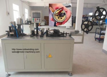 Coil winding and forming machine for starter armature