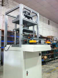 Induction heater hot melting press with servo motor