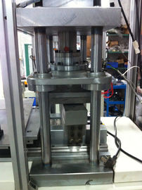 Induction heater hot melting press with servo motor