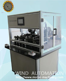 Four Station Ventilator Coil Winding Ceiling Fan Winder With Servo System WIND-CFW-4