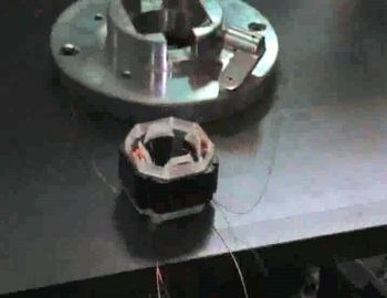 Shaded 4poles Motor Stator Coil Winding Needle Segmented Muti-Pole Stator Winder WIND-1A-TSM