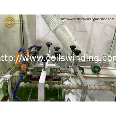 Automatic Armature Rotor Stacks Electrostatic Powder Coating Machine AKZO NOBEL Resin Insulation