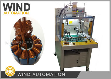 Star Delta Connection BLDC  Motor Stator Winder  Winding Muti Coils Traction
