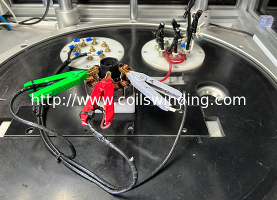 Máquina de prueba de estator de motor CC Panel de prueba Cómo juzgar el estator de las bobinas