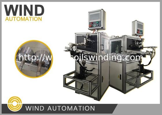 Motor de armadura de papel insertor ranura forro aislar núcleo y bobinas de enrollamiento máquina de aislamiento